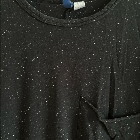 H&M Divided T Shirt  Black with White Dots Medium Mens - Picture 5 of 6